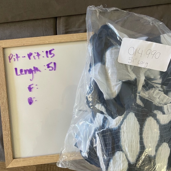 Clara the Label Blue and White Maxi Dress - Picture 5 of 5